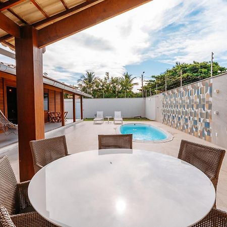 Casadecastelhanos, Quadra Do Mar De Castelhanos, 4 Suites Com Ar, Churrasqueira, Piscina, Hidromassagem, Cozinha Integrada Gourmet Ideal Para Familia E Amigos อันเชียตา ภายนอก รูปภาพ