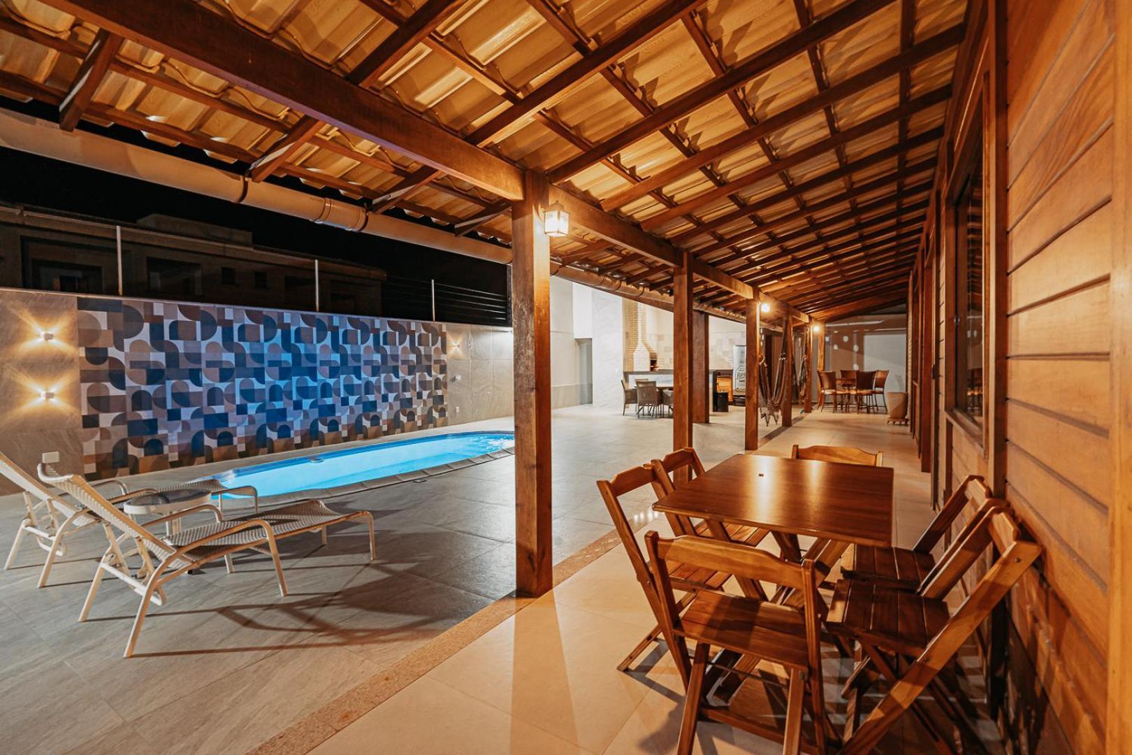 Casadecastelhanos, Quadra Do Mar De Castelhanos, 4 Suites Com Ar, Churrasqueira, Piscina, Hidromassagem, Cozinha Integrada Gourmet Ideal Para Familia E Amigos อันเชียตา ภายนอก รูปภาพ