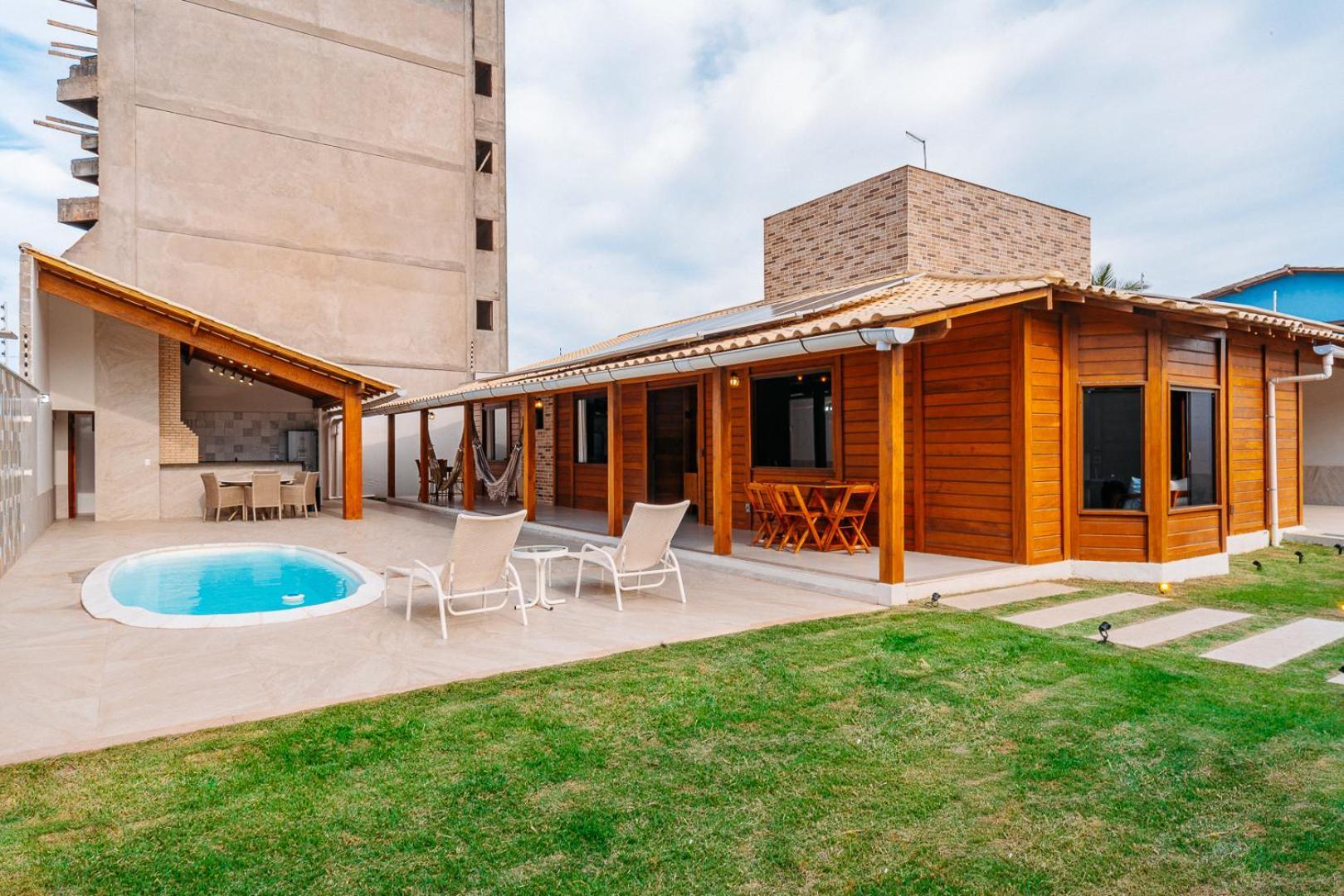 Casadecastelhanos, Quadra Do Mar De Castelhanos, 4 Suites Com Ar, Churrasqueira, Piscina, Hidromassagem, Cozinha Integrada Gourmet Ideal Para Familia E Amigos อันเชียตา ภายนอก รูปภาพ