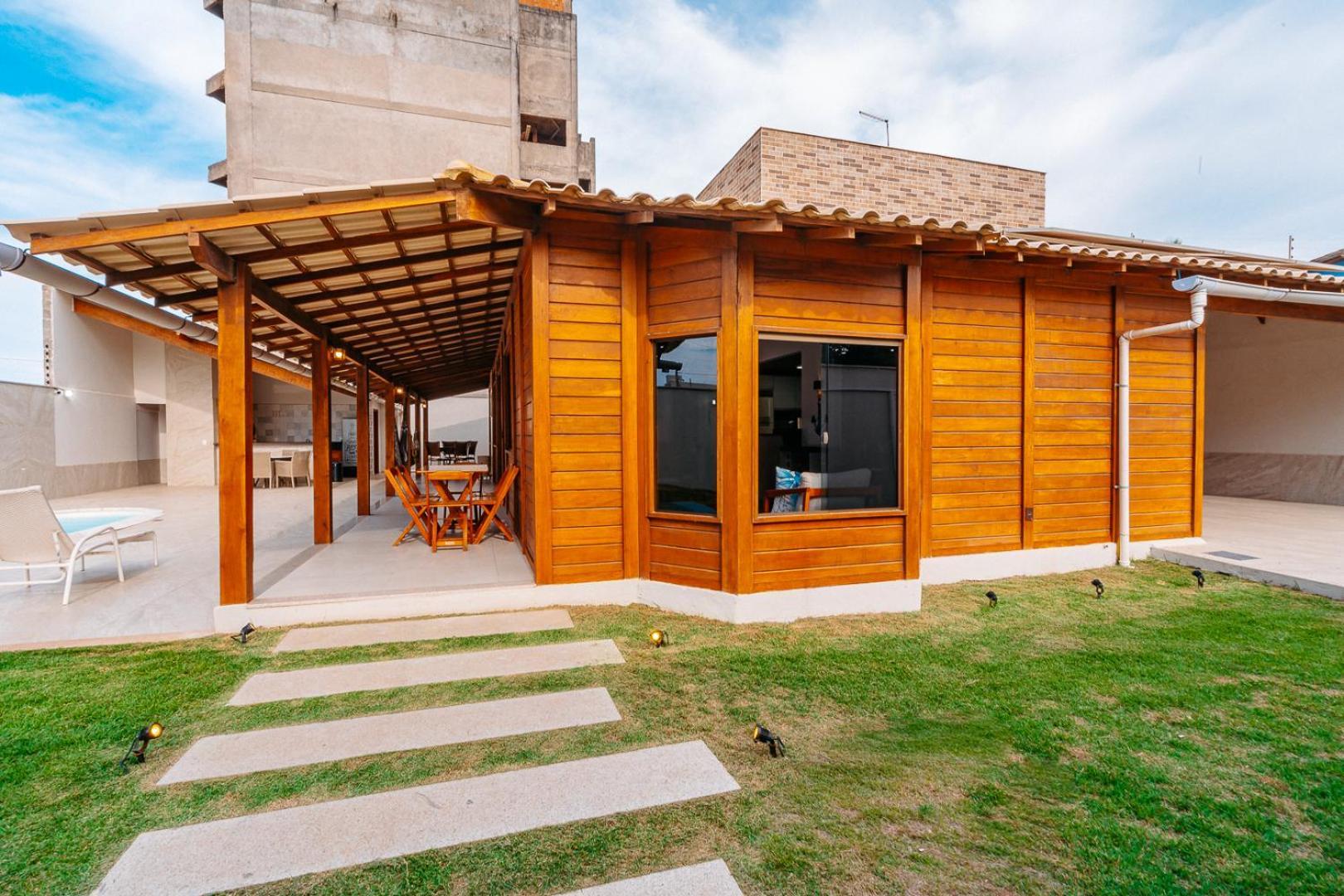 Casadecastelhanos, Quadra Do Mar De Castelhanos, 4 Suites Com Ar, Churrasqueira, Piscina, Hidromassagem, Cozinha Integrada Gourmet Ideal Para Familia E Amigos อันเชียตา ภายนอก รูปภาพ