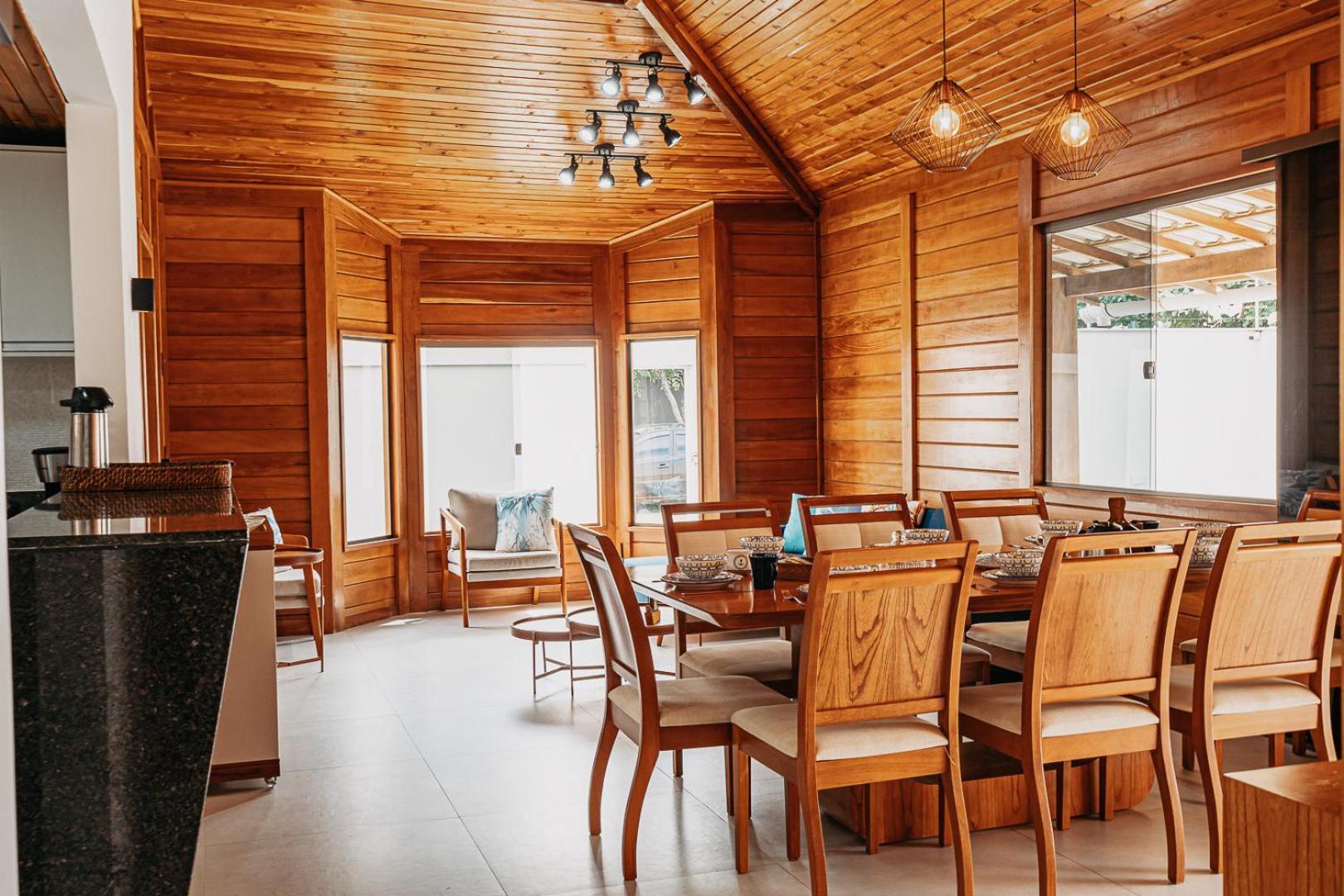 Casadecastelhanos, Quadra Do Mar De Castelhanos, 4 Suites Com Ar, Churrasqueira, Piscina, Hidromassagem, Cozinha Integrada Gourmet Ideal Para Familia E Amigos อันเชียตา ภายนอก รูปภาพ