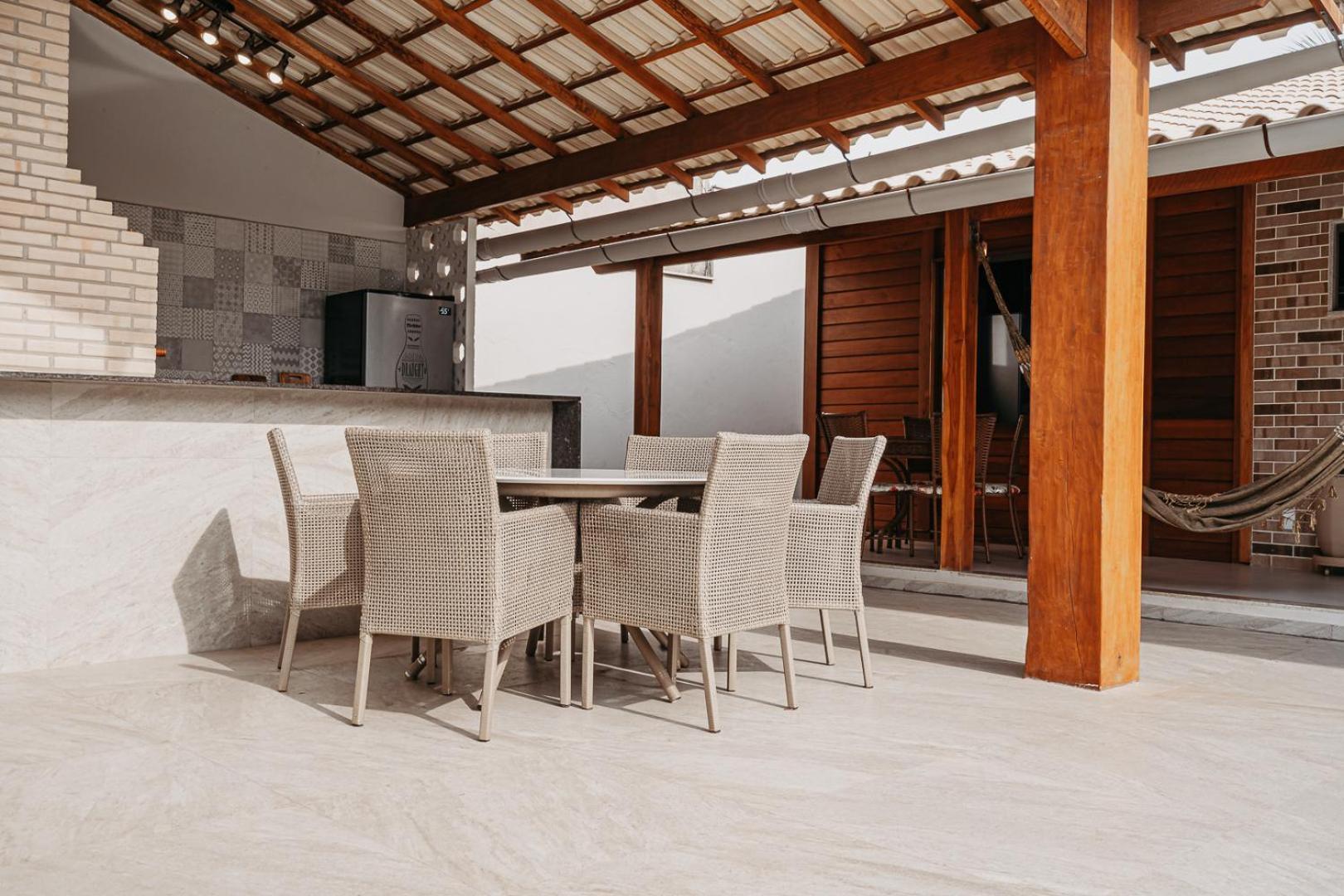 Casadecastelhanos, Quadra Do Mar De Castelhanos, 4 Suites Com Ar, Churrasqueira, Piscina, Hidromassagem, Cozinha Integrada Gourmet Ideal Para Familia E Amigos อันเชียตา ภายนอก รูปภาพ